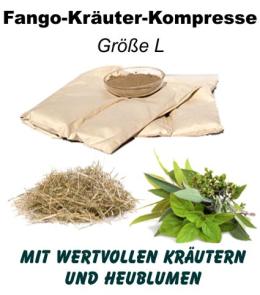 Fango-Kräuter-Kompresse Gr. L - 900g - bei Beschwerden der Wirbelsäule, Gelenke, Bewegungsapparates