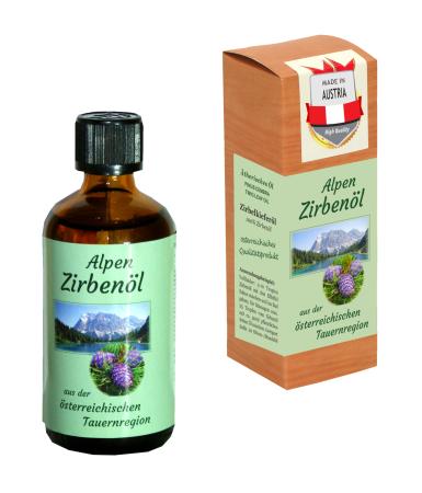 ALPEN-ZIRBENÖL, hochwertiges Zirbenöl aus Österreichs Tauernregion; als Duftöl, Raumduft-Diffuser, zur Aromatherapie; (50 ml)