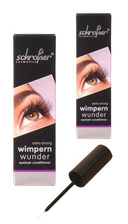 WIMPERNSERUM EXTRA STARK, Eyelash-Serum, Marken-Wimpernserum für volle u. lange Wimpern, schnelles Wachstum; Doppelpack (2x 6ml)