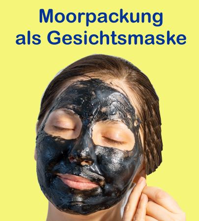 MOORPACKUNG bei beanspruchten Gelenken, unreiner Haut, als Gesichtsmaske, Fertigpackung für zuhause; (750 ml)