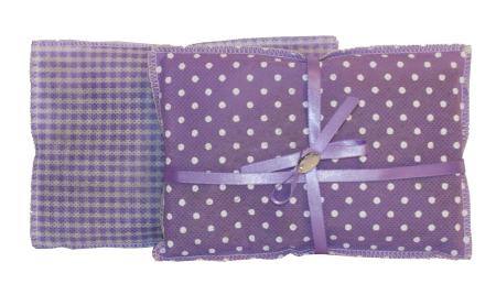 Handmade Design - Lavendelsäckchen - Duftsäckchen - Duftkissen - Lavendelkissen mit echtem Lavendel (Duftkissen 20 g Lavendel - 1 x 2er Set, 11,5 x 16 cm)