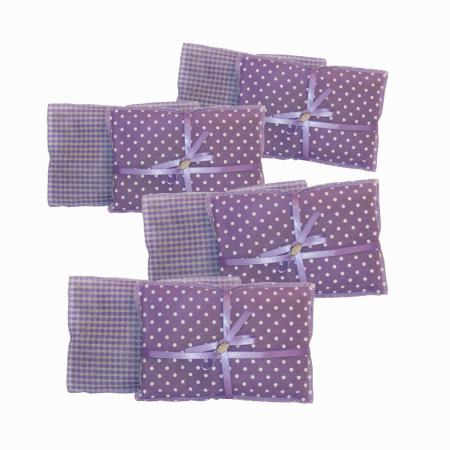 Handmade Design - Lavendelsäckchen - Duftsäckchen - Duftkissen - Lavendelkissen mit echtem Lavendel (Duftsäckchen - Set - mit 8 x 18 g Lavendel, 6,5 x 15 cm)