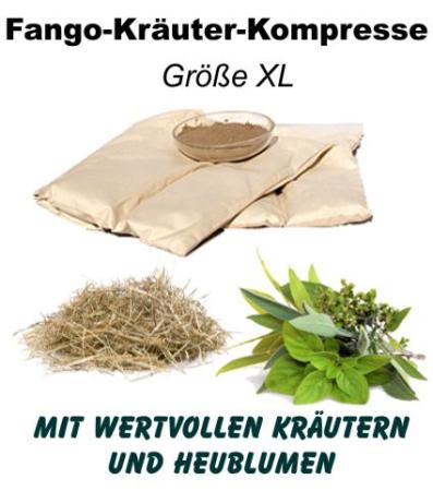 Fango-Kräuter-Kompresse Gr. XL - 1.200g - Fango und Kräuter - Beschwerden des Bewegungsapparates, Wirbelsäule/Gelenke
